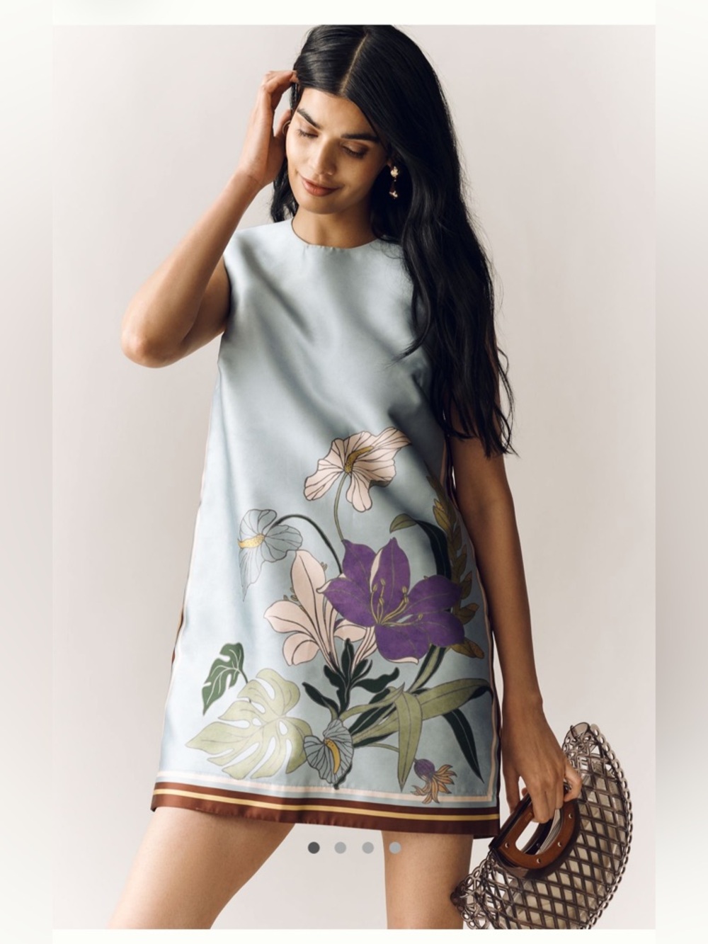 Alemais Alfie Floral Mini Dress Size 4